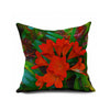 Cotton Flax Pillow Cushion Cover Flower   HD037 - Mega Save Wholesale & Retail