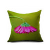 Cotton Flax Pillow Cushion Cover Flower   HD049 - Mega Save Wholesale & Retail