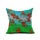 Cotton Flax Pillow Cushion Cover Flower   HD060 - Mega Save Wholesale & Retail