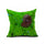 Cotton Flax Pillow Cushion Cover Flower   HD063 - Mega Save Wholesale & Retail