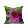 Cotton Flax Pillow Cushion Cover Flower   HD064 - Mega Save Wholesale & Retail