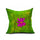 Cotton Flax Pillow Cushion Cover Flower   HD073 - Mega Save Wholesale & Retail