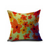 Cotton Flax Pillow Cushion Cover Flower   HD078 - Mega Save Wholesale & Retail