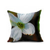 Cotton Flax Pillow Cushion Cover Flower   HD079 - Mega Save Wholesale & Retail