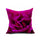Cotton Flax Pillow Cushion Cover Flower   HD080 - Mega Save Wholesale & Retail