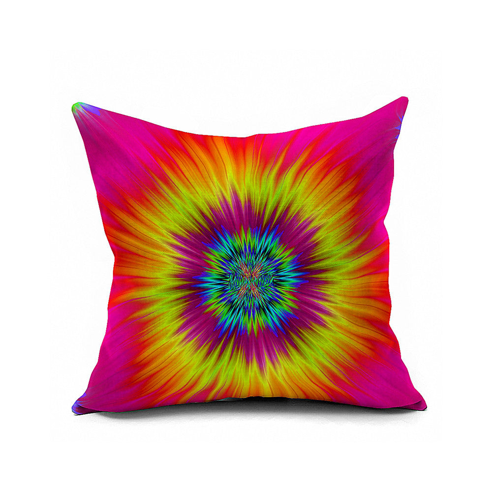 Cotton Flax Pillow Cushion Cover Flower   HD085 - Mega Save Wholesale & Retail