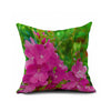 Cotton Flax Pillow Cushion Cover Flower   HD113 - Mega Save Wholesale & Retail