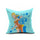 Cotton Flax Pillow Cushion Cover Flower   HD125 - Mega Save Wholesale & Retail