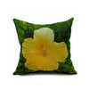 Cotton Flax Pillow Cushion Cover Flower   HD135 - Mega Save Wholesale & Retail