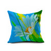 Cotton Flax Pillow Cushion Cover Flower   HD140 - Mega Save Wholesale & Retail