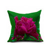 Cotton Flax Pillow Cushion Cover Flower   HD152 - Mega Save Wholesale & Retail