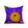 Cotton Flax Pillow Cushion Cover Flower   HD176 - Mega Save Wholesale & Retail