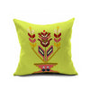 Cotton Flax Pillow Cushion Cover Flower   HD188 - Mega Save Wholesale & Retail