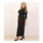 European Big Size Sexy Woman Attire with Belt Long Dress Full Dress black - Mega Save Wholesale & Retail - 1