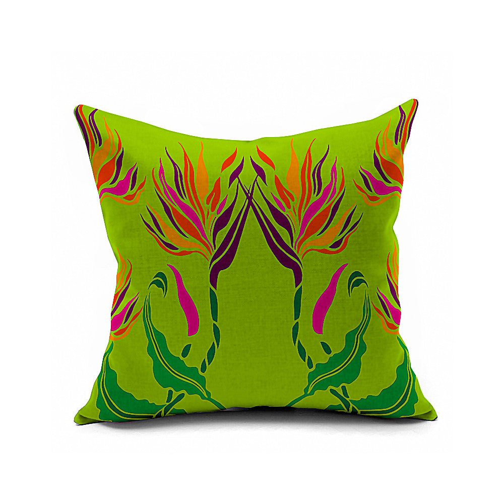 Cotton Flax Pillow Cushion Cover Flower Bird   HN016 - Mega Save Wholesale & Retail