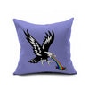 Cotton Flax Pillow Cushion Cover Flower Bird   HN035 - Mega Save Wholesale & Retail