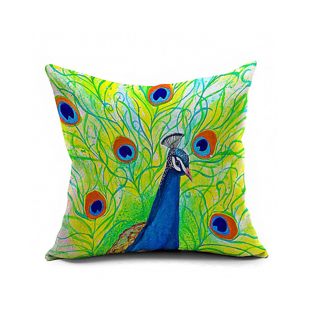 Cotton Flax Pillow Cushion Cover Flower Bird   HN046 - Mega Save Wholesale & Retail