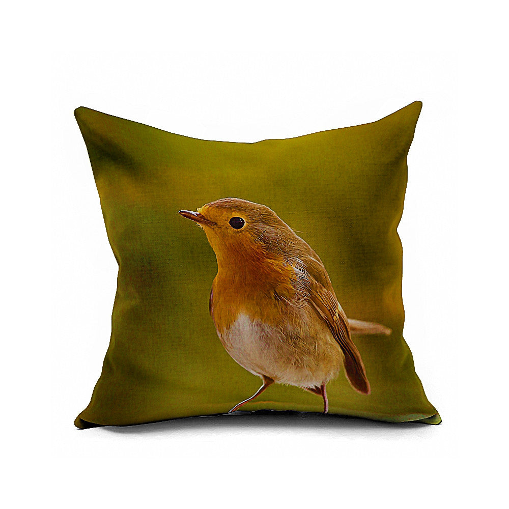 Cotton Flax Pillow Cushion Cover Flower Bird   HN052 - Mega Save Wholesale & Retail