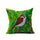 Cotton Flax Pillow Cushion Cover Flower Bird   HN081 - Mega Save Wholesale & Retail