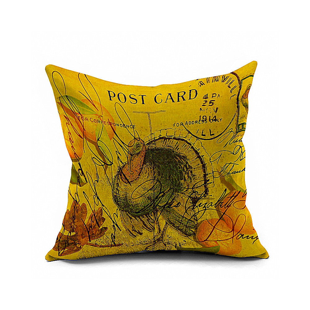 Cotton Flax Pillow Cushion Cover Flower Bird   HN099 - Mega Save Wholesale & Retail