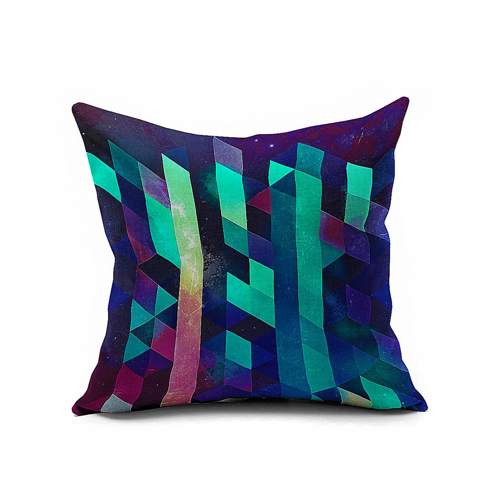 Cotton Flax Pillow Cushion Cover Geometry    JH019 - Mega Save Wholesale & Retail