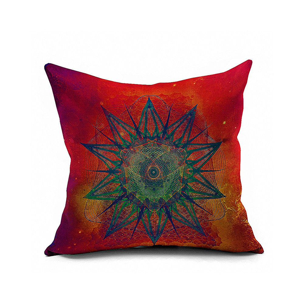 Cotton Flax Pillow Cushion Cover Geometry    JH028 - Mega Save Wholesale & Retail