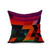 Cotton Flax Pillow Cushion Cover Geometry    JH034 - Mega Save Wholesale & Retail