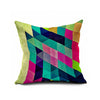Cotton Flax Pillow Cushion Cover Geometry    JH035 - Mega Save Wholesale & Retail