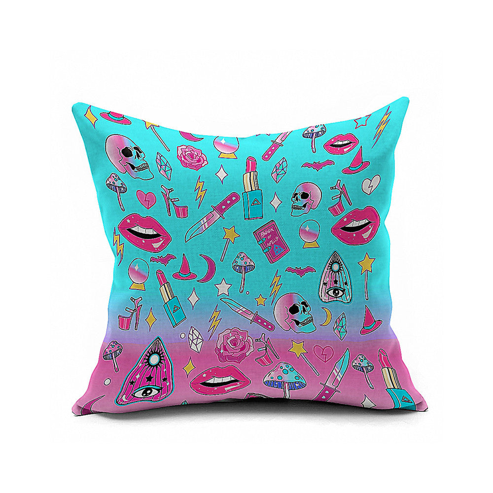 Cotton Flax Pillow Cushion Cover Geometry    JH081 - Mega Save Wholesale & Retail