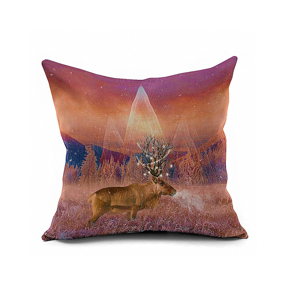 Cotton Flax Pillow Cushion Cover Geometry    JH103 - Mega Save Wholesale & Retail