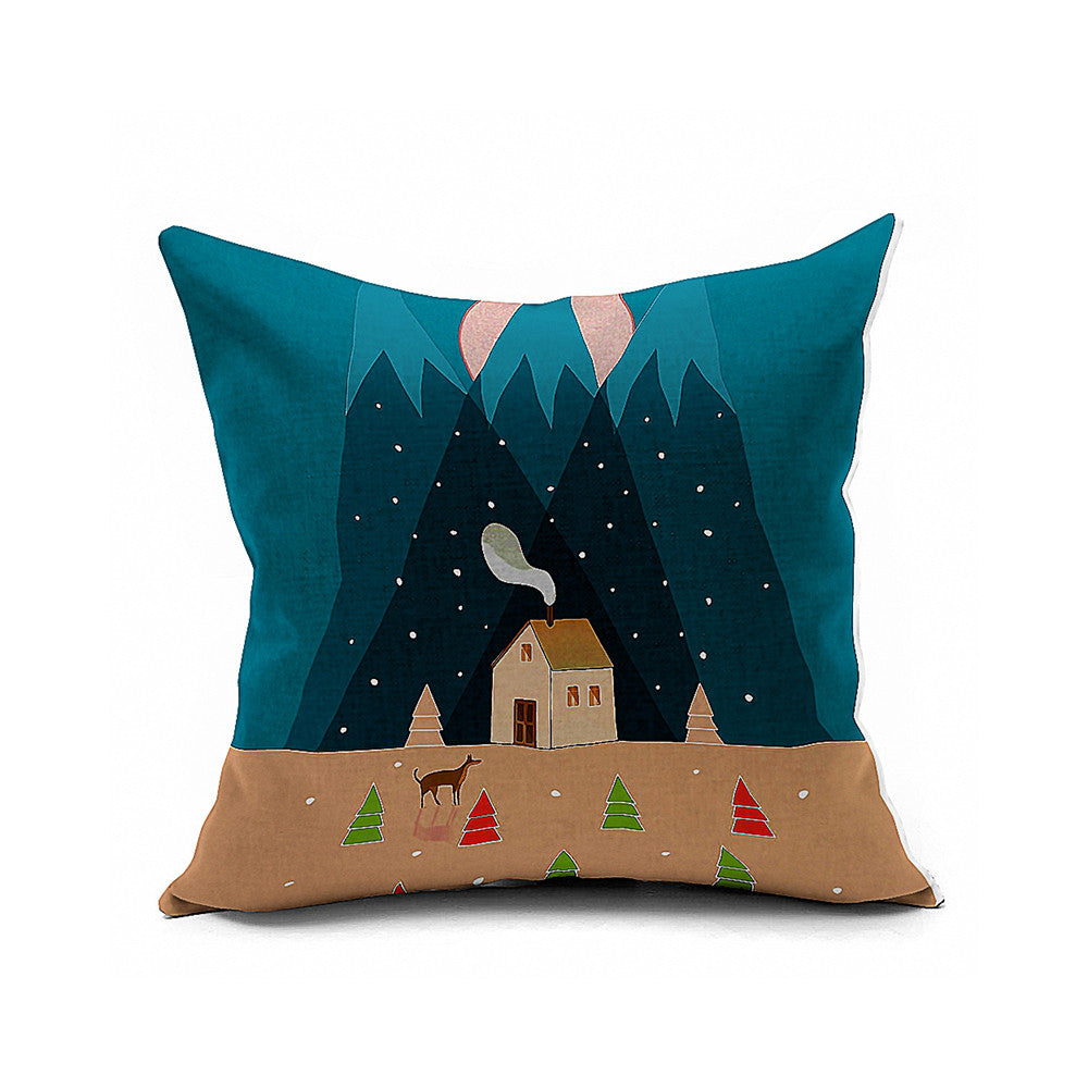 Cotton Flax Pillow Cushion Cover Geometry    JH107 - Mega Save Wholesale & Retail