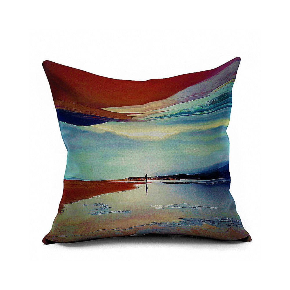 Cotton Flax Pillow Cushion Cover Geometry    JH111 - Mega Save Wholesale & Retail