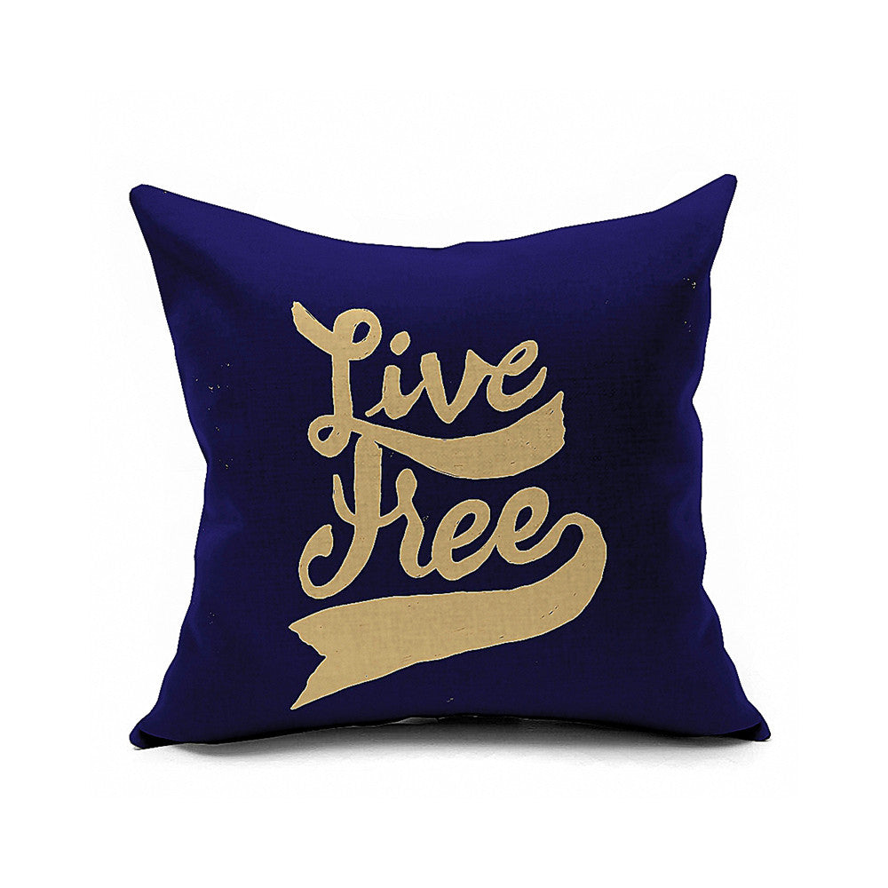 Cotton Flax Pillow Cushion Cover Geometry    JH118 - Mega Save Wholesale & Retail