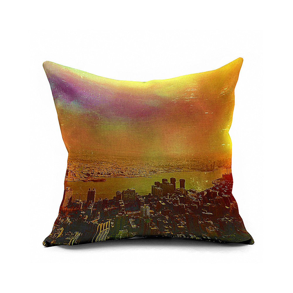 Cotton Flax Pillow Cushion Cover Geometry    JH161 - Mega Save Wholesale & Retail