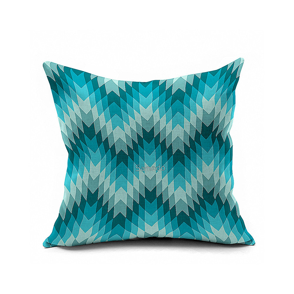 Cotton Flax Pillow Cushion Cover Geometry    JH185 - Mega Save Wholesale & Retail
