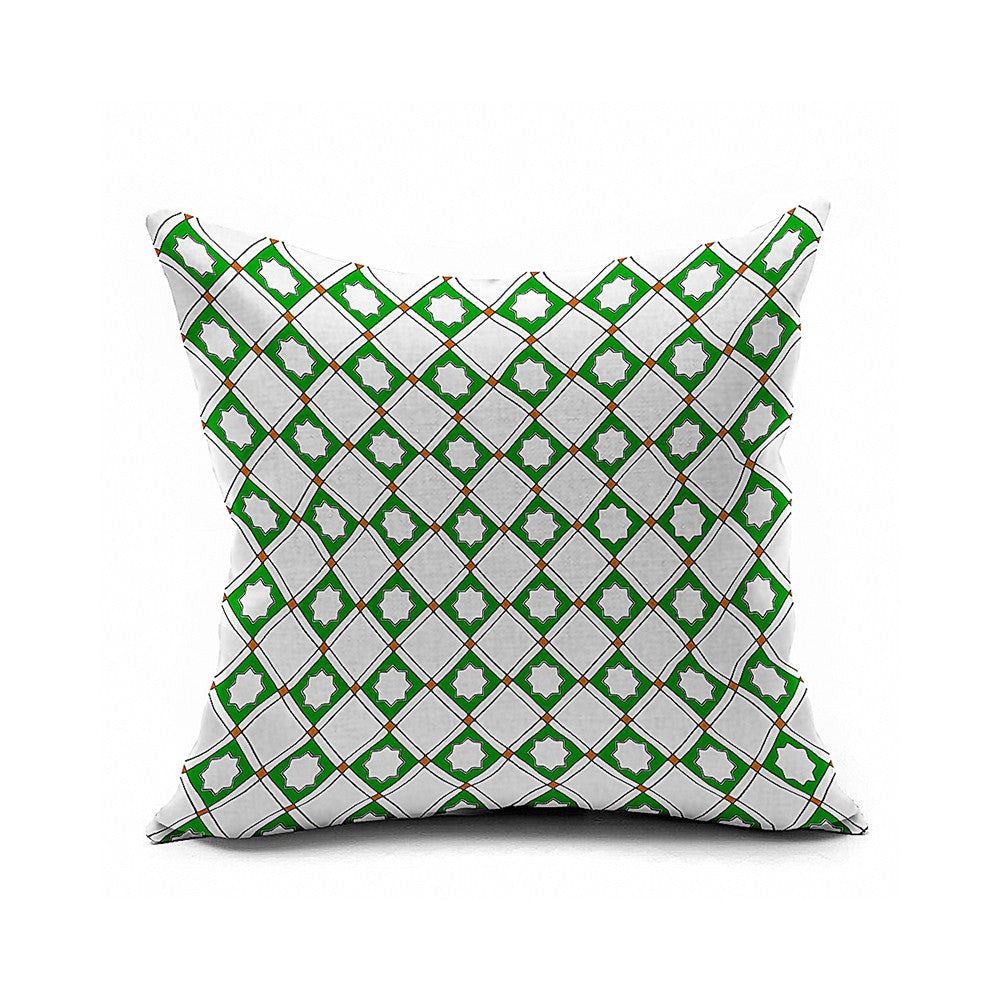 Cotton Flax Pillow Cushion Cover Geometry    JH190 - Mega Save Wholesale & Retail