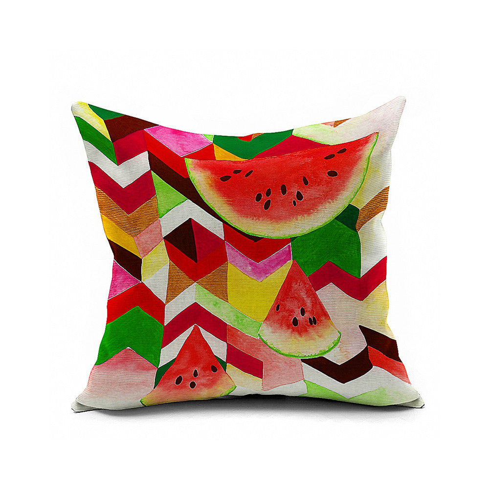 Cotton Flax Pillow Cushion Cover Geometry    JH199 - Mega Save Wholesale & Retail