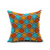 Cotton Flax Pillow Cushion Cover Geometry    JH227 - Mega Save Wholesale & Retail