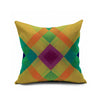 Cotton Flax Pillow Cushion Cover Geometry    JH254 - Mega Save Wholesale & Retail