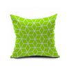 Cotton Flax Pillow Cushion Cover Geometry    JH264 - Mega Save Wholesale & Retail