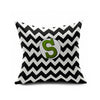 Cotton Flax Pillow Cushion Cover Geometry    JH275 - Mega Save Wholesale & Retail