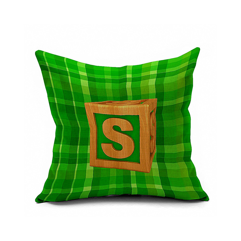 Cotton Flax Pillow Cushion Cover Geometry    JH278 - Mega Save Wholesale & Retail