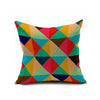 Cotton Flax Pillow Cushion Cover Geometry    JH293 - Mega Save Wholesale & Retail