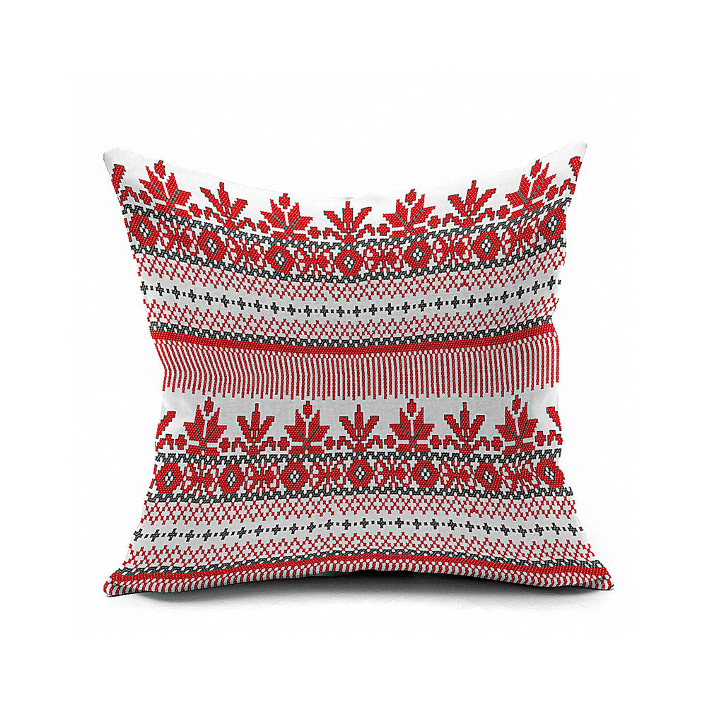Cotton Flax Pillow Cushion Cover Geometry    JH331 - Mega Save Wholesale & Retail