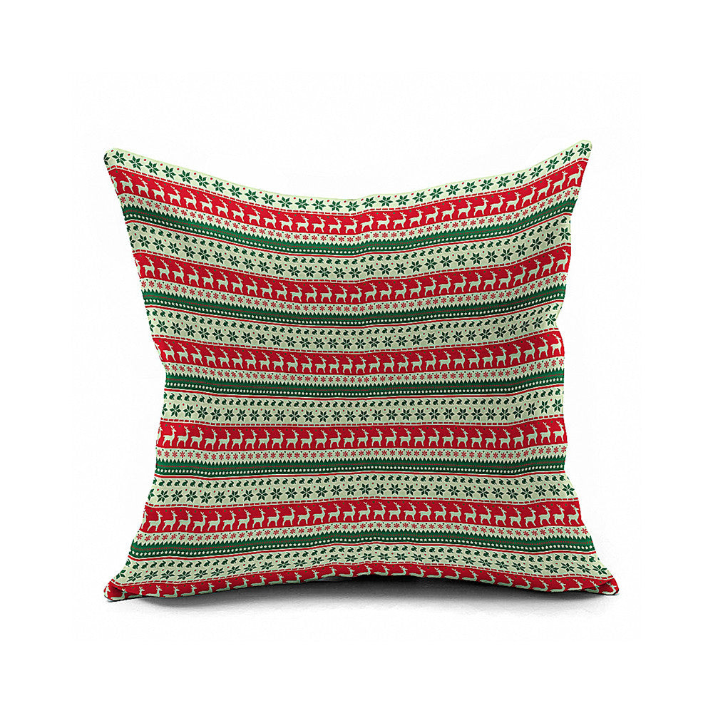 Cotton Flax Pillow Cushion Cover Geometry    JH348 - Mega Save Wholesale & Retail
