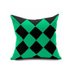 Cotton Flax Pillow Cushion Cover Geometry    JH381 - Mega Save Wholesale & Retail