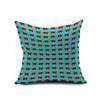 Cotton Flax Pillow Cushion Cover Geometry    JH400 - Mega Save Wholesale & Retail