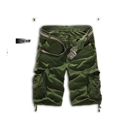 Fashion Mens Work Trousers Military Army Cargo Camo Combat Multi-pocket Pants   Army green - Mega Save Wholesale & Retail
