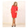 European Big Size Sexy Rivet Button Knot Dress Pure Color Professional Woman Attire - Mega Save Wholesale & Retail - 1