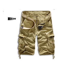 Fashion Mens Work Trousers Military Army Cargo Camo Combat Multi-pocket Pants   Khaki - Mega Save Wholesale & Retail